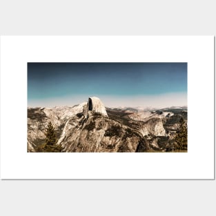 Glacier Point View Yosemite National Park Posters and Art